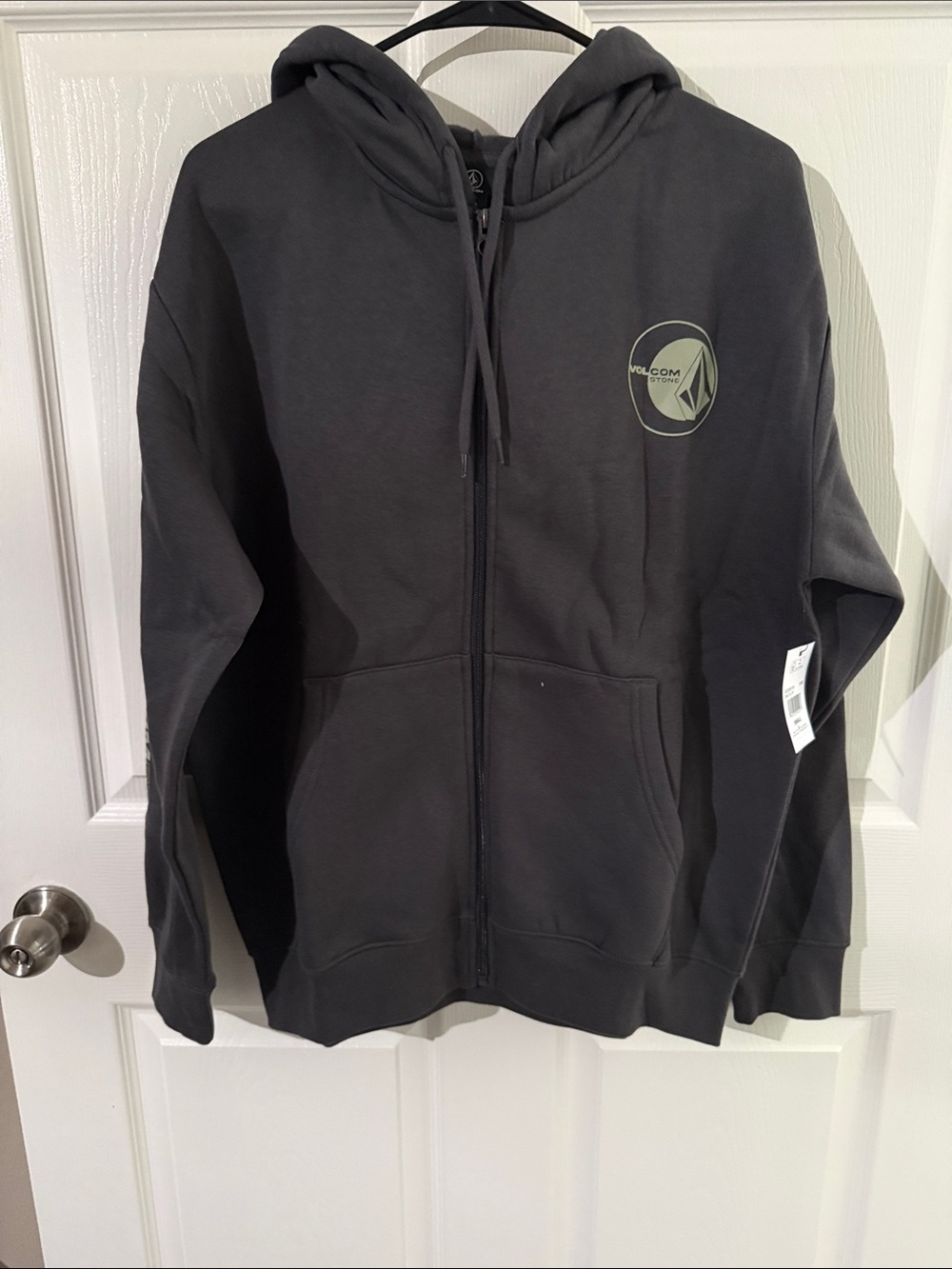 Volcom Men’s Full-Zip Hoodie with Logo